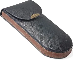 M-world Slim, Light, semi- Hard, Eye Glasses Case (Black)