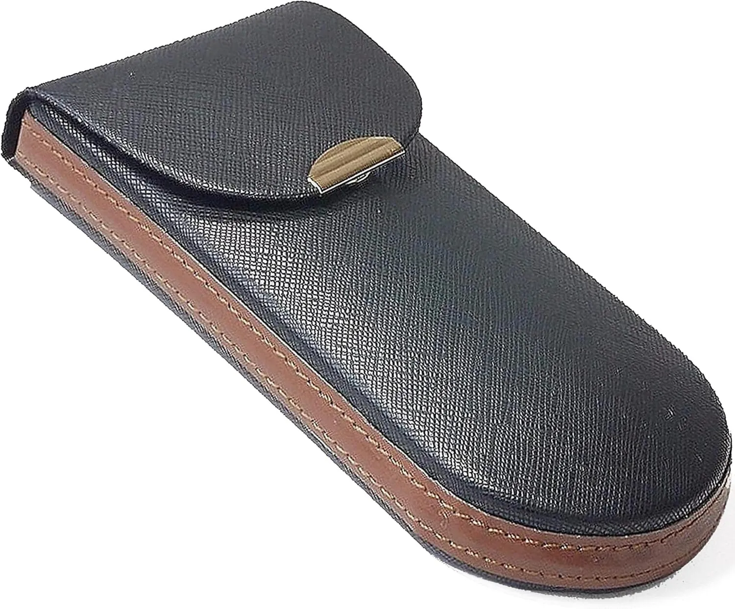 M-world Slim, Light, semi- Hard, Eye Glasses Case (Black)