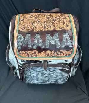 MAMA Tooled & Cowhide Backpacks