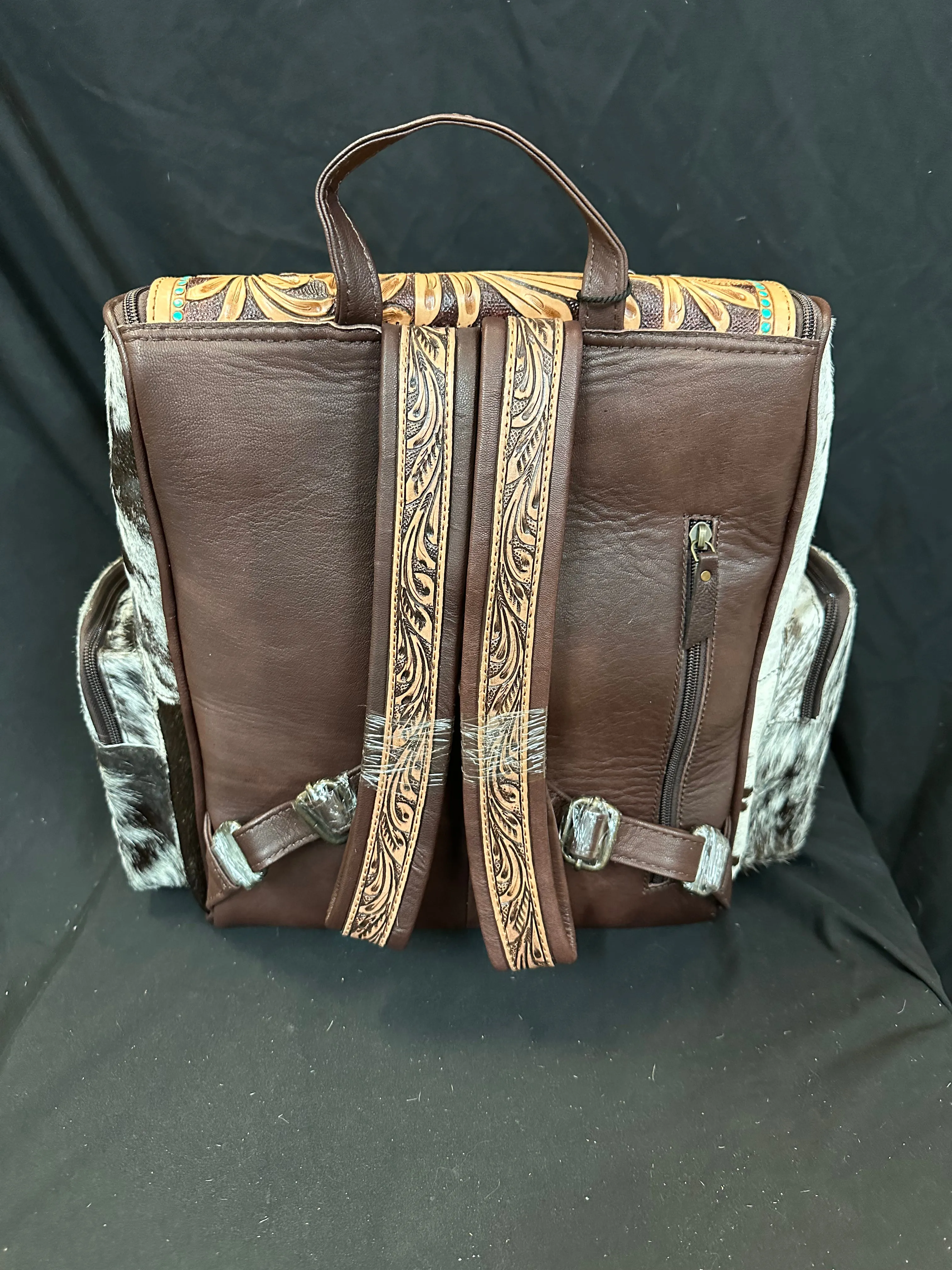 MAMA Tooled & Cowhide Backpacks