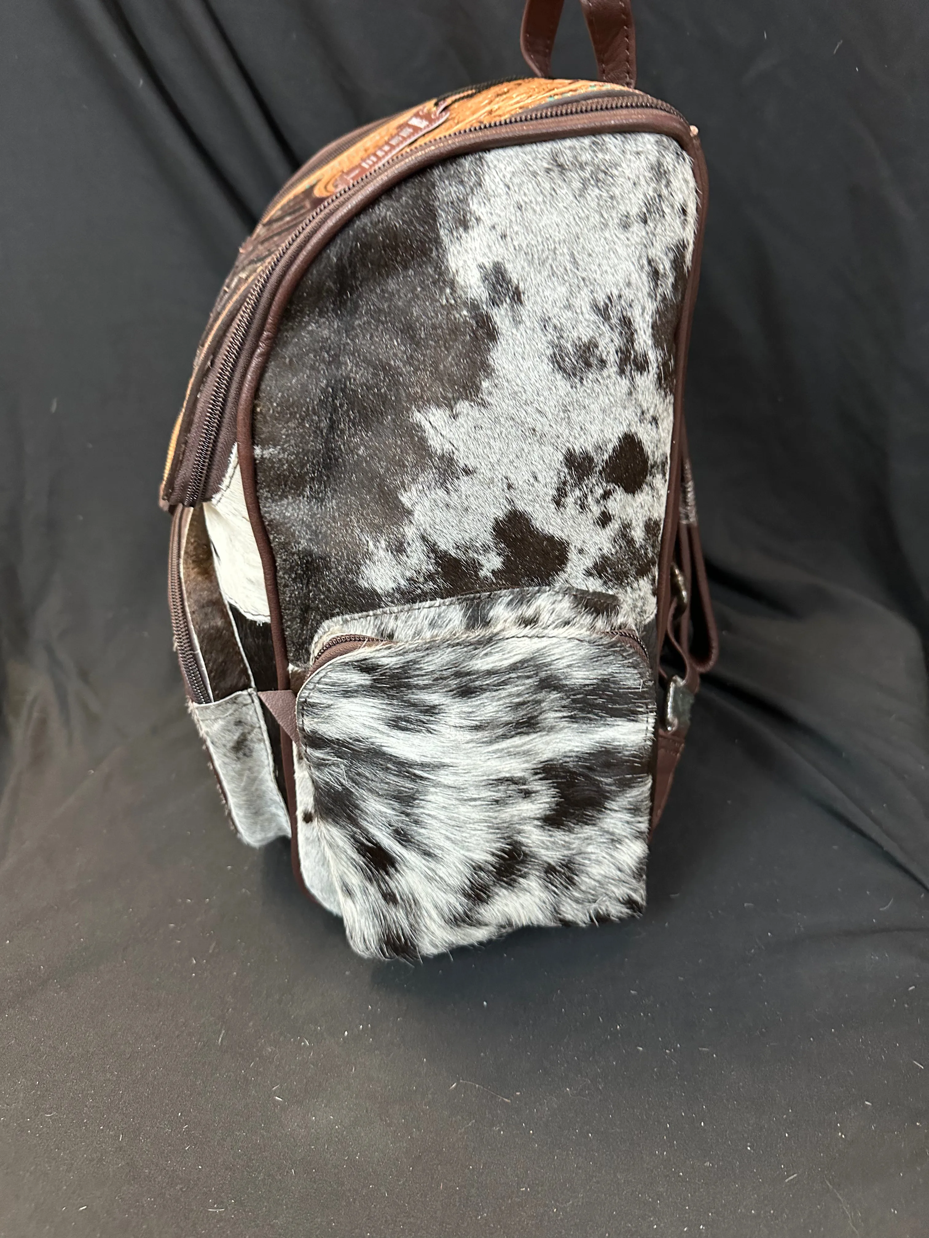 MAMA Tooled & Cowhide Backpacks