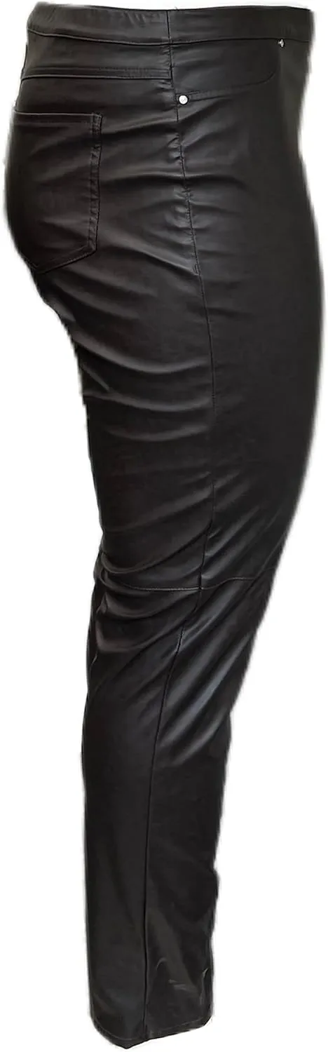 Marina Rinaldi Women's Realta Faux Leather Leggings