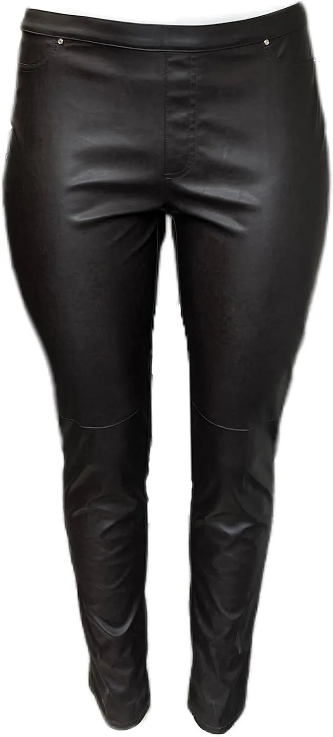 Marina Rinaldi Women's Realta Faux Leather Leggings