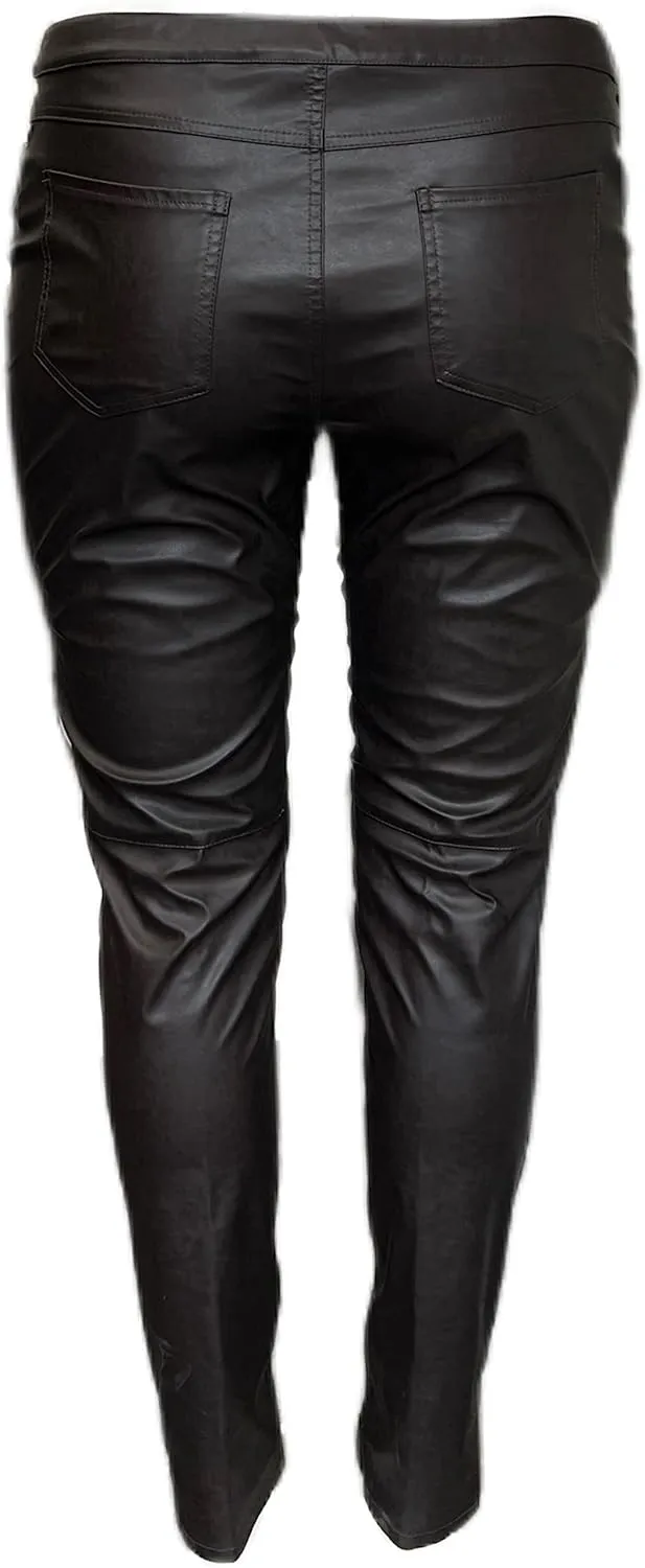 Marina Rinaldi Women's Realta Faux Leather Leggings