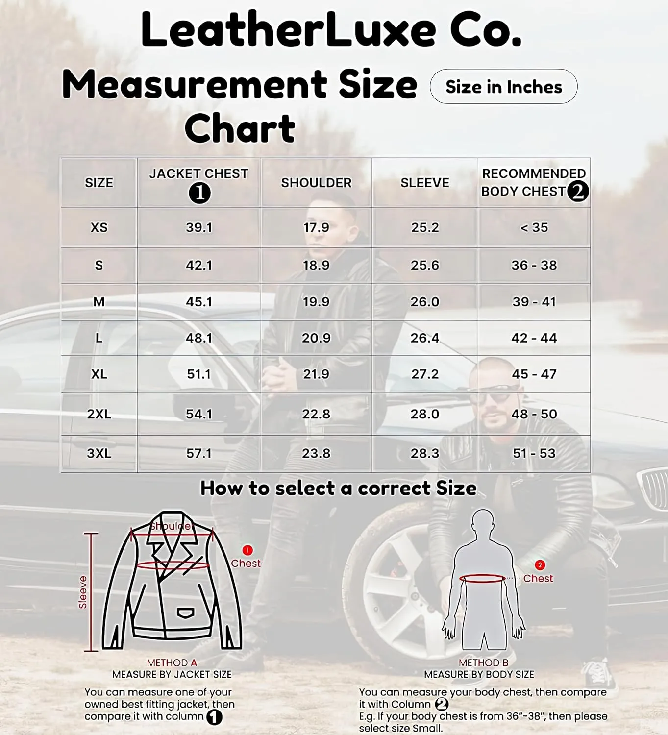Men's Black Genuine Sheepskin Leather Single-Breasted Slim Fit Windproof Mid-Size Coat - Aviator Military Style Coat for Men