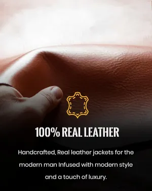 Men's Cafe Racer Black Rider Motorcycle Fashion Designer Jacket - Casual Real Lambskin Leather Jacket