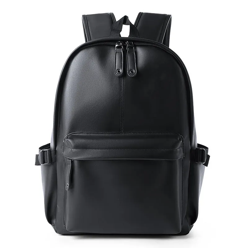 Men's New Fashion Trendy Green Leather Backpacks