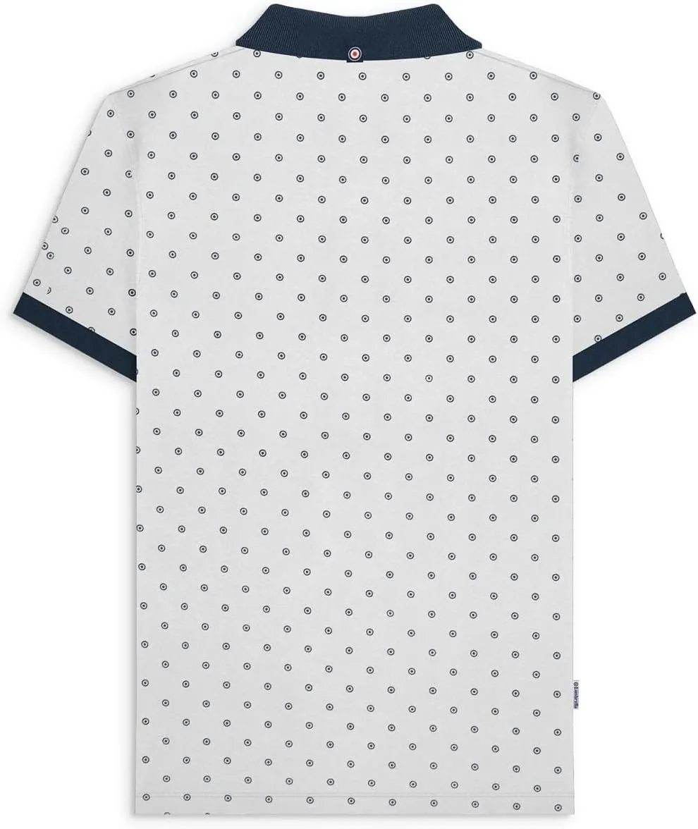 Mens Target AOP Premium Polo Shirt
