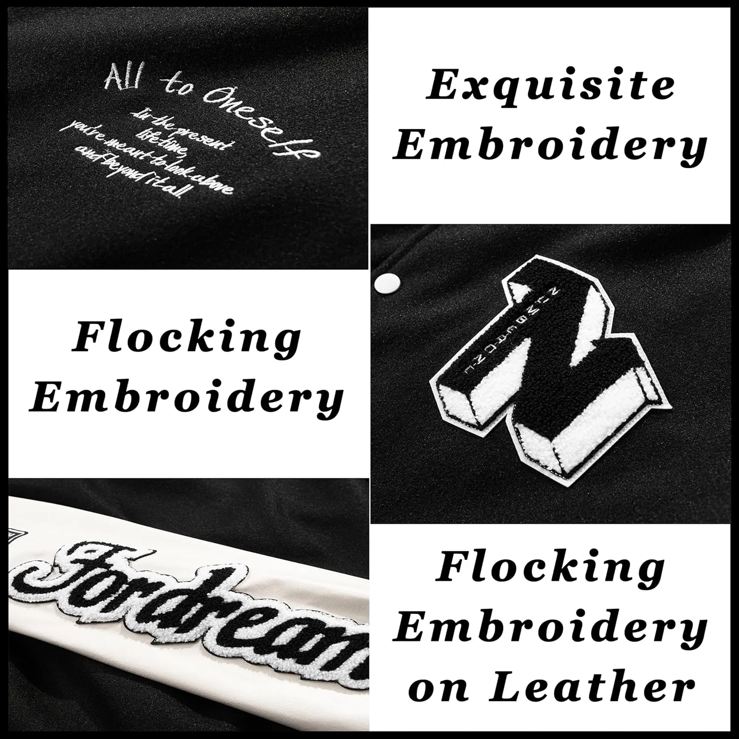 Mens Varsity Letterman Jackets: Vintage Streetwear Baseball Bomber Jacket for Men Women Casual Leather Sleeves Coat
