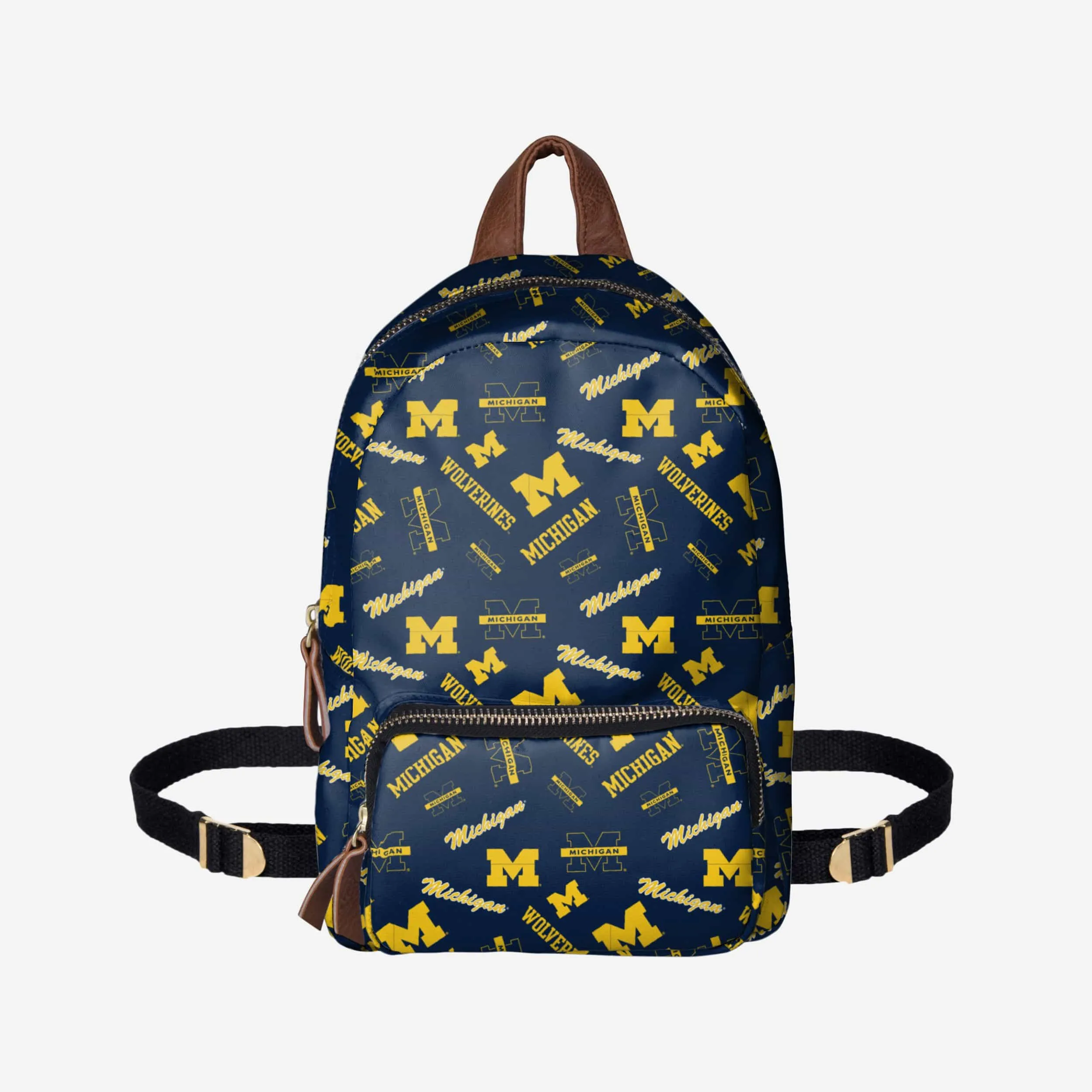 Michigan Wolverines Printed Collection Mini Backpack