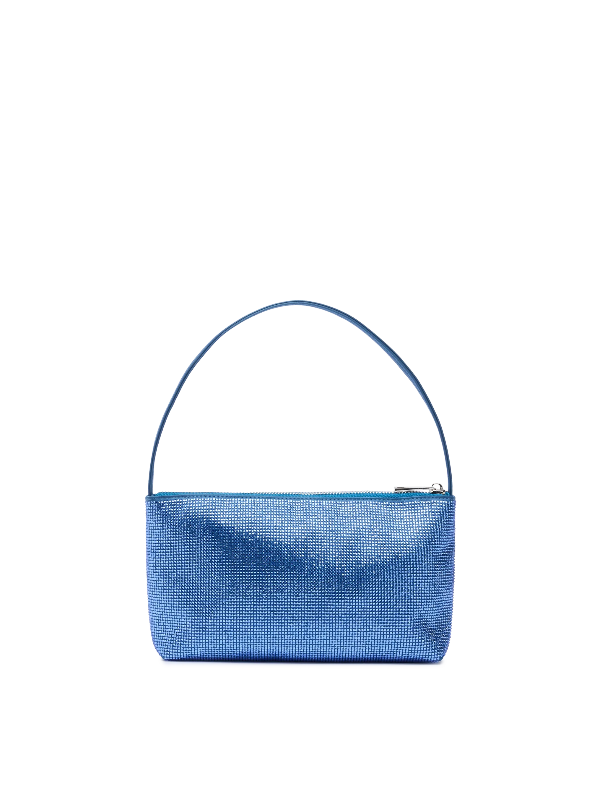 Mini bag Strassy with avio blue rhinestones