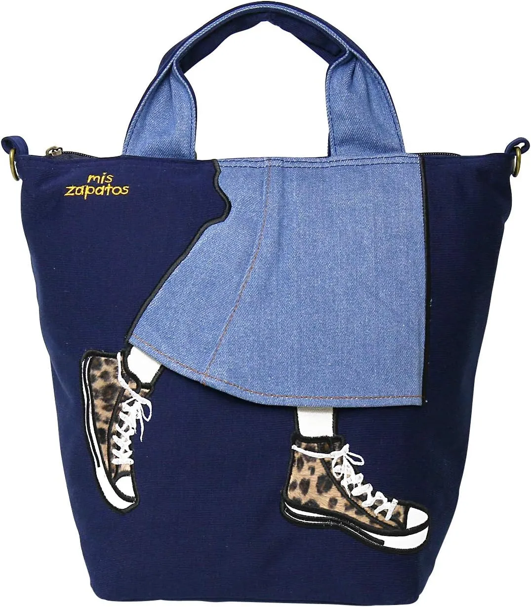 Mis zapatos(ミスサパト) Women, Sweat Navy, One Size