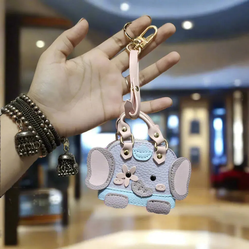 Monogram Elephant Mini Bag Pendant