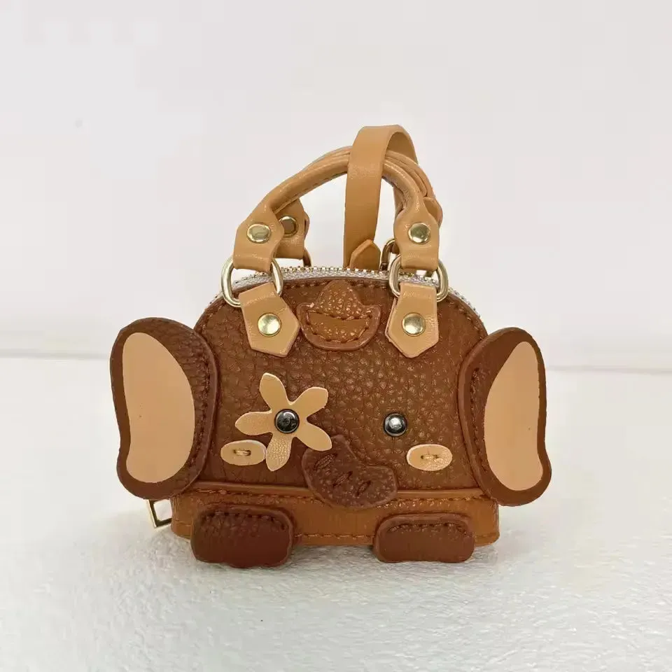 Monogram Elephant Mini Bag Pendant