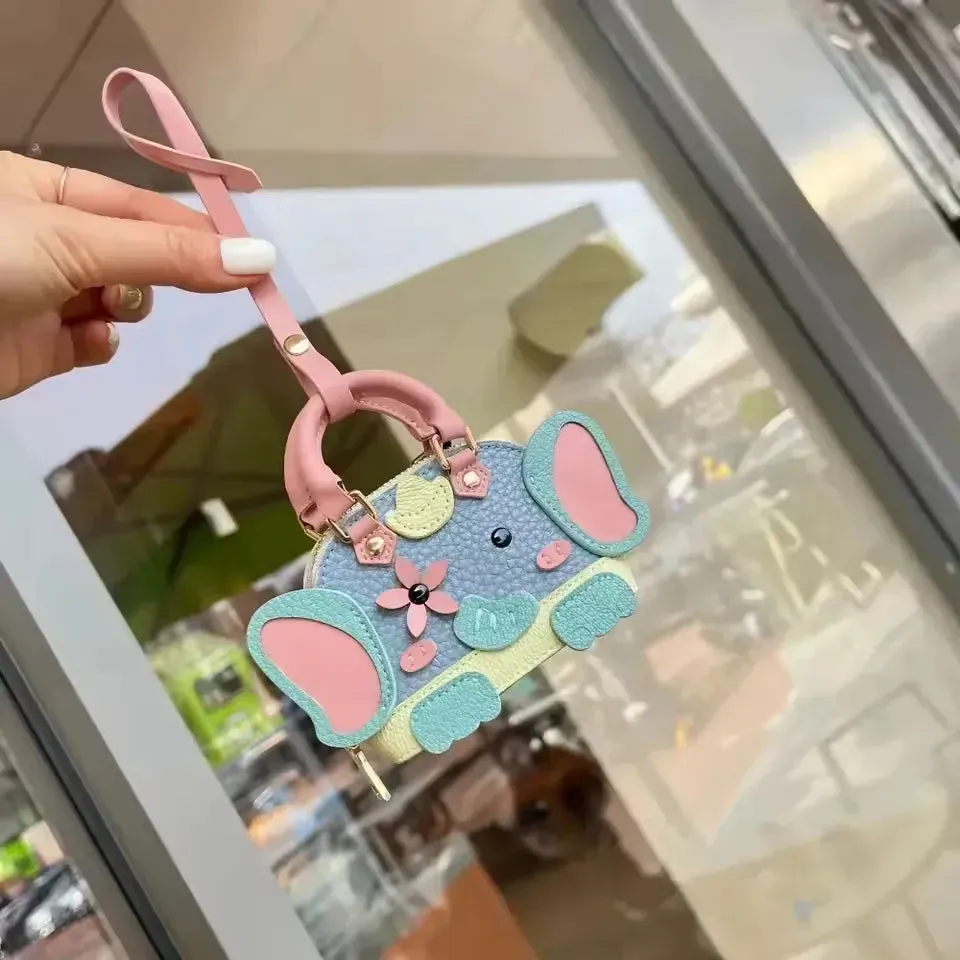 Monogram Elephant Mini Bag Pendant