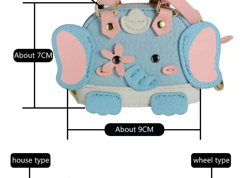 Monogram Elephant Mini Bag Pendant