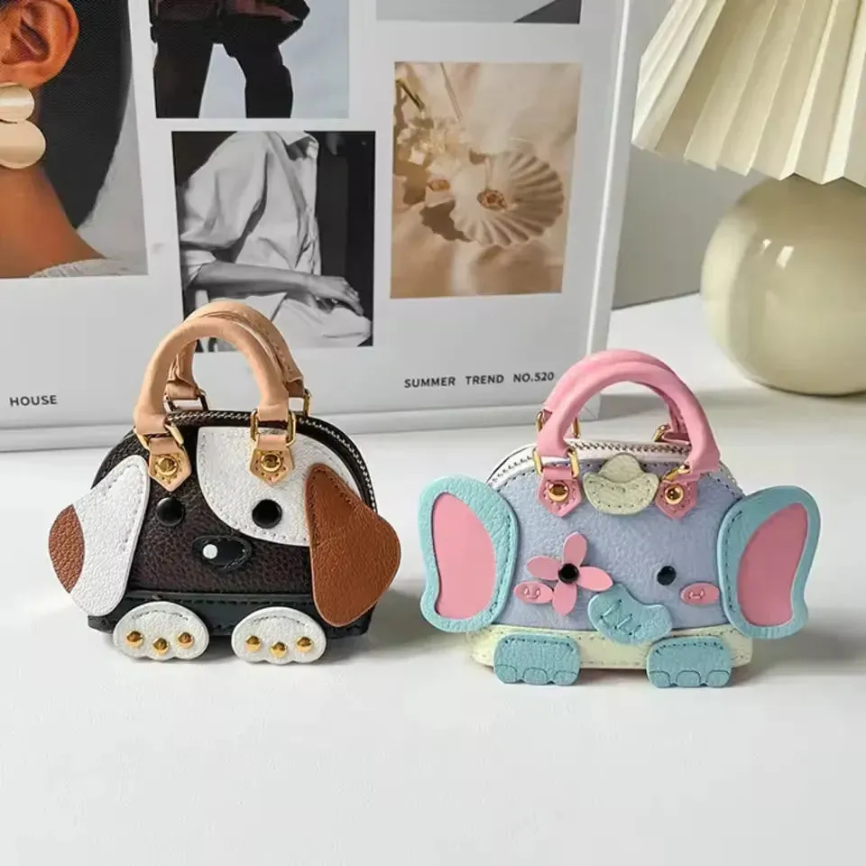 Monogram Elephant Mini Bag Pendant