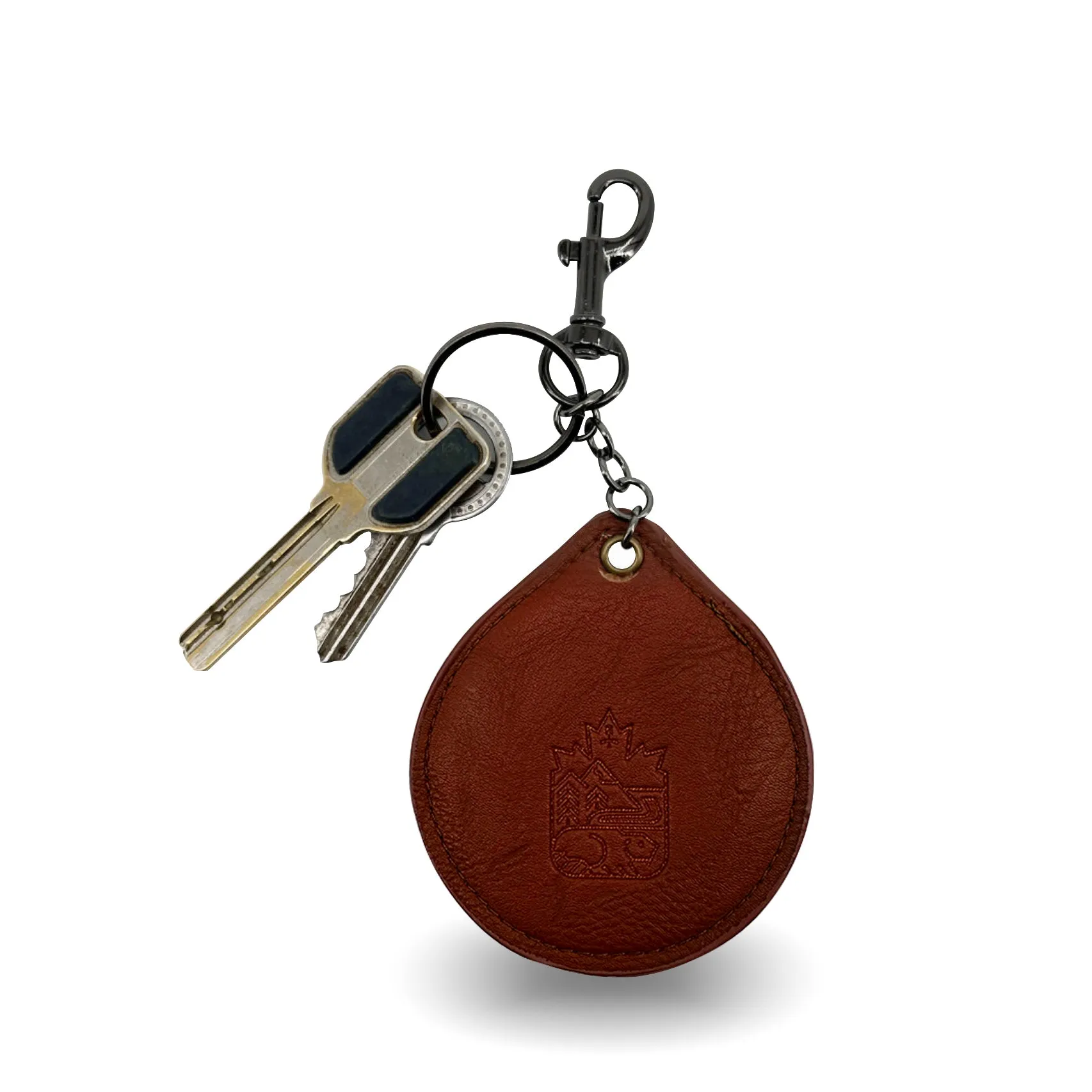 MONTREAL PATCH EMBROIDERED KEYCHAIN