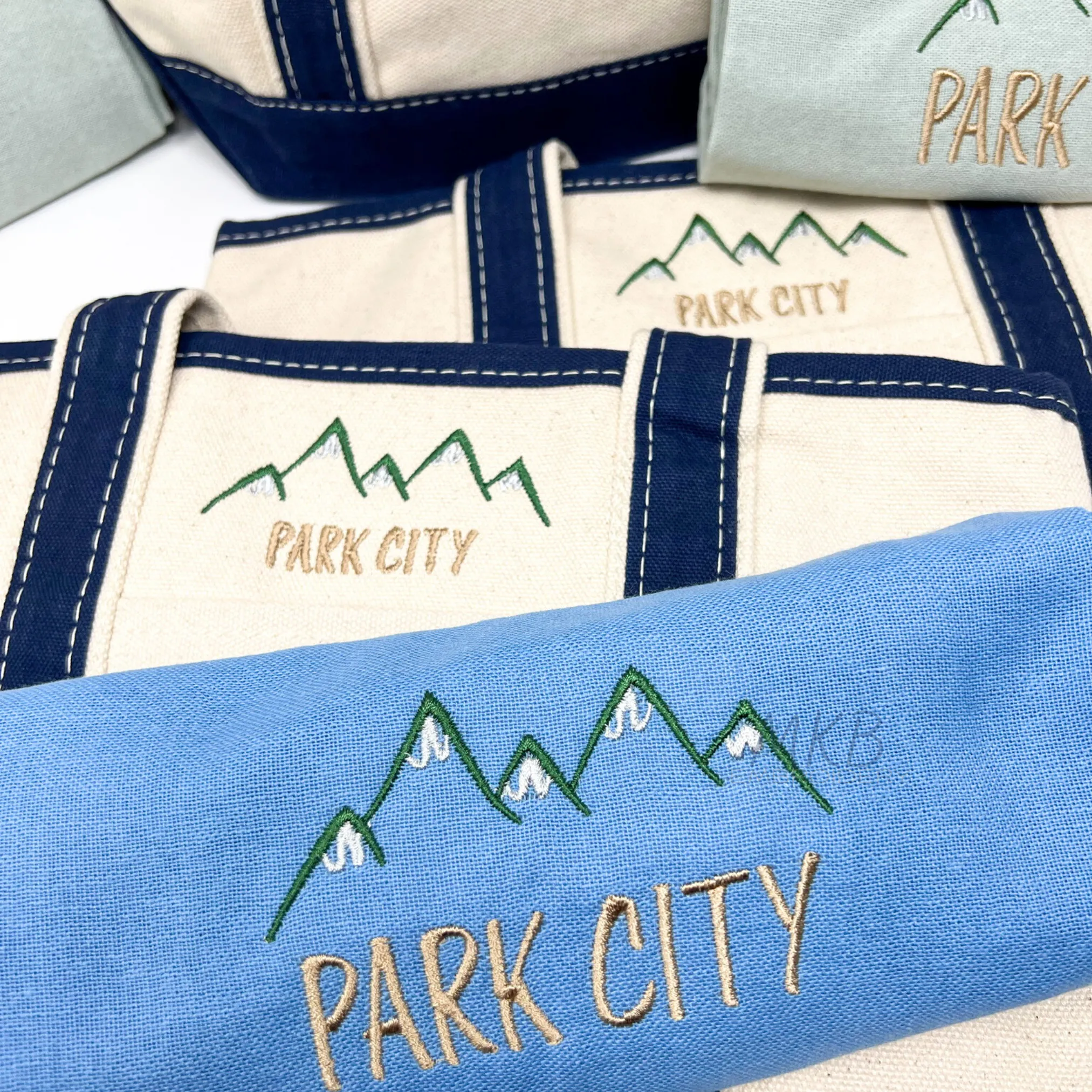 Mountain Outline Embroidery Design