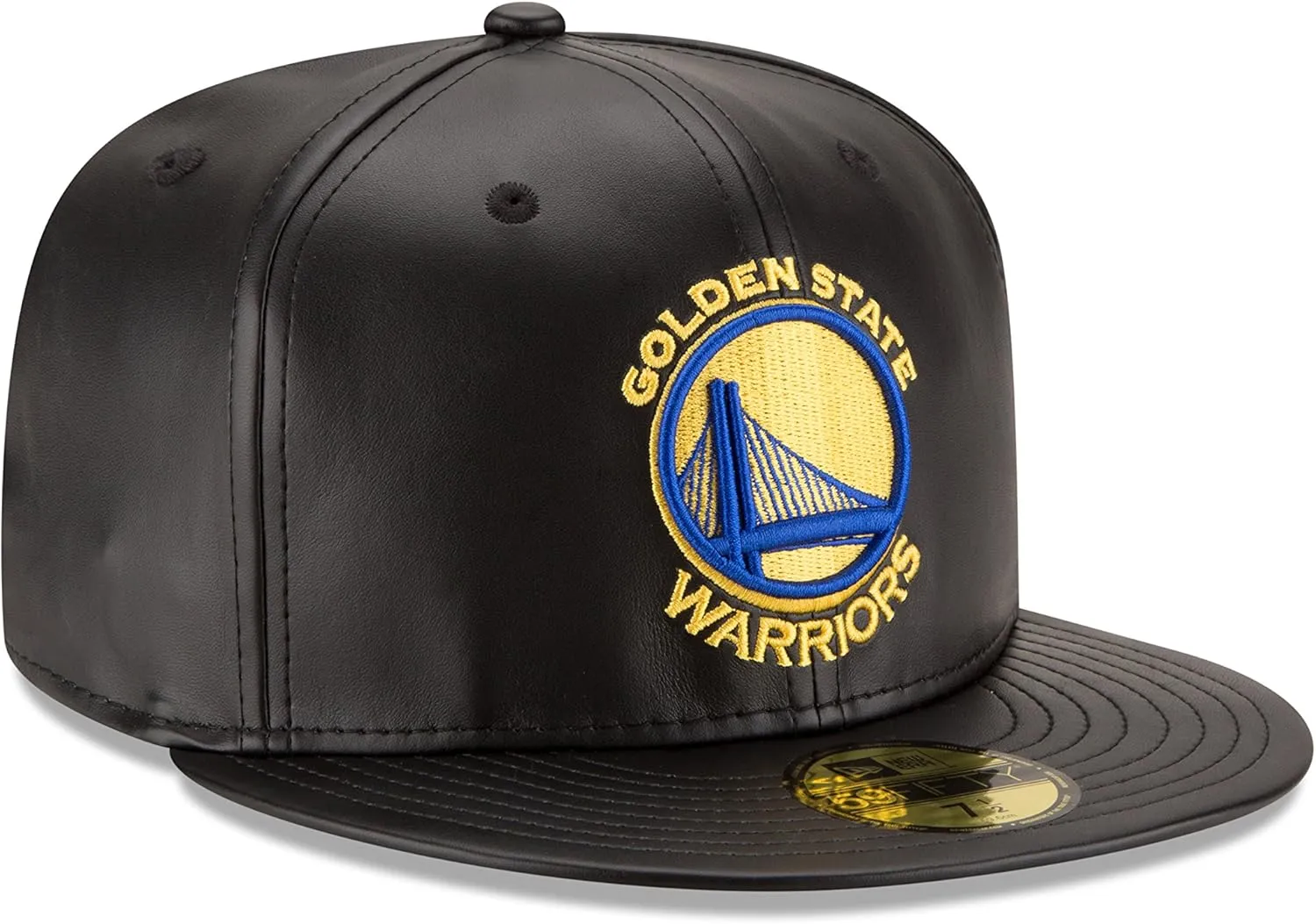 NBA Men's Faux Leather 59FIFTY Fitted Cap