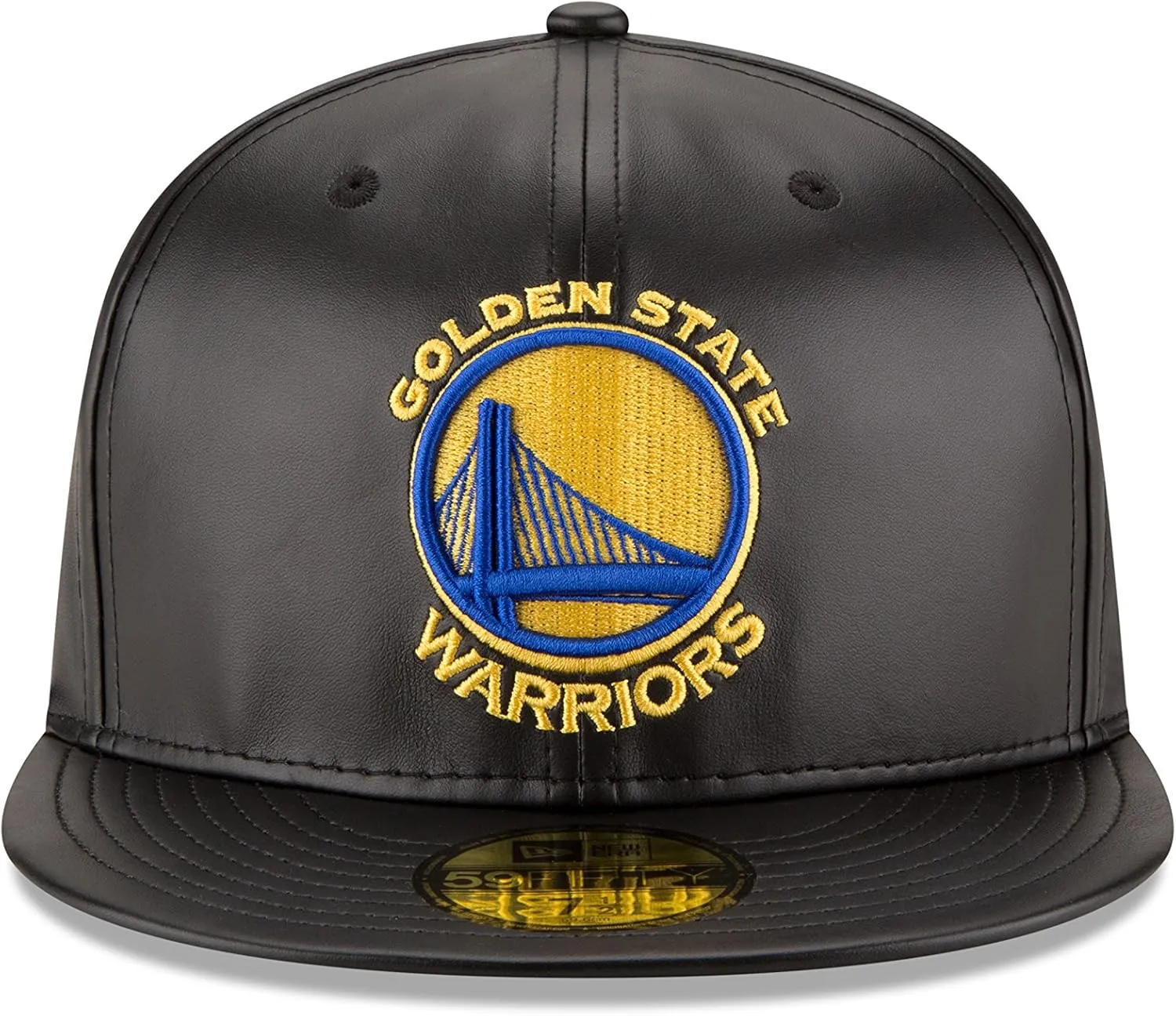 NBA Men's Faux Leather 59FIFTY Fitted Cap