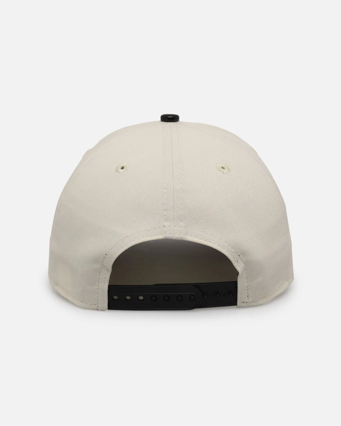 New Era Chicago White Sox 'Leather Visor' 9FORTY A-Frame Snapback Chrome White/Black