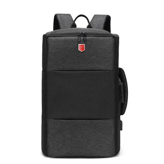 New Waterproof Men Backpack Anti-thief 17 inch Laptop Backpack USB Charging Travel Bag Unisex Casual School Bags Mochila Male