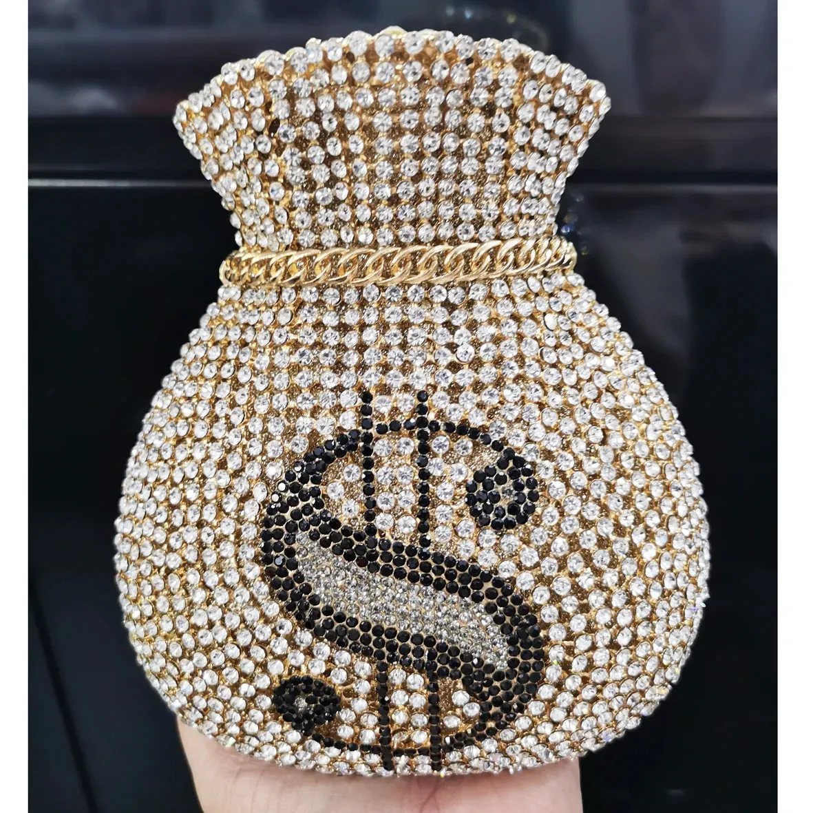 New Women Money Clutch Rhinestones