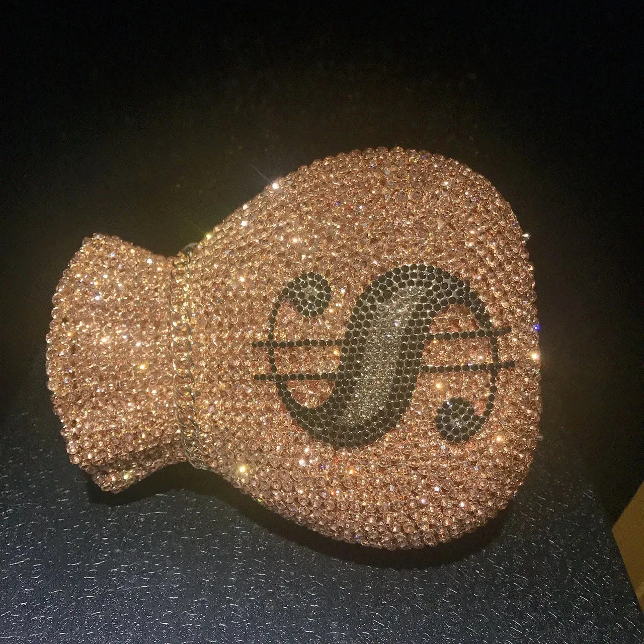 New Women Money Clutch Rhinestones