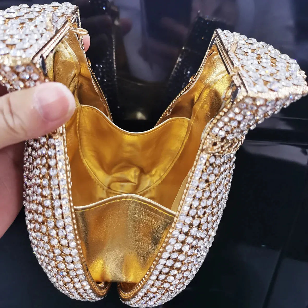 New Women Money Clutch Rhinestones