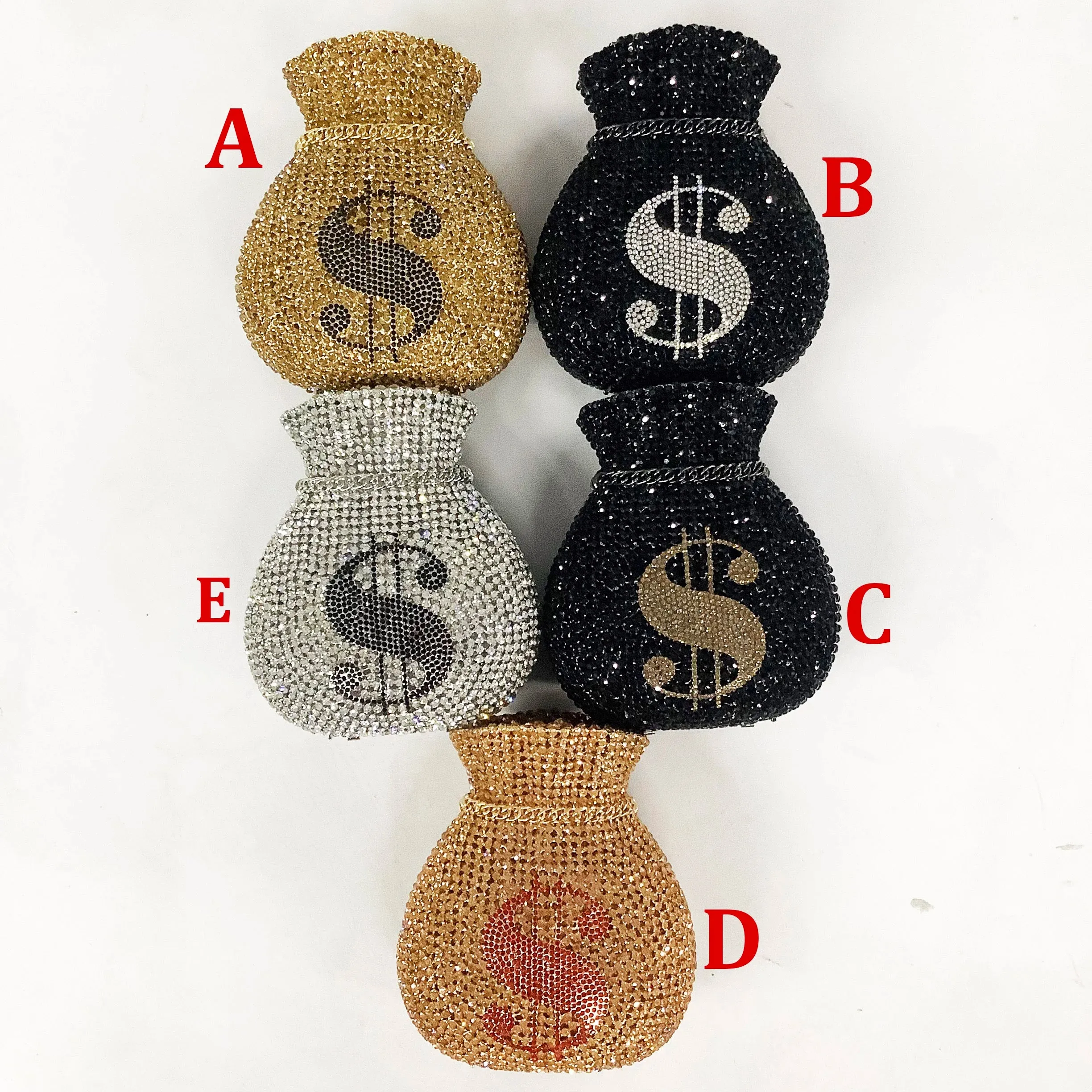 New Women Money Clutch Rhinestones