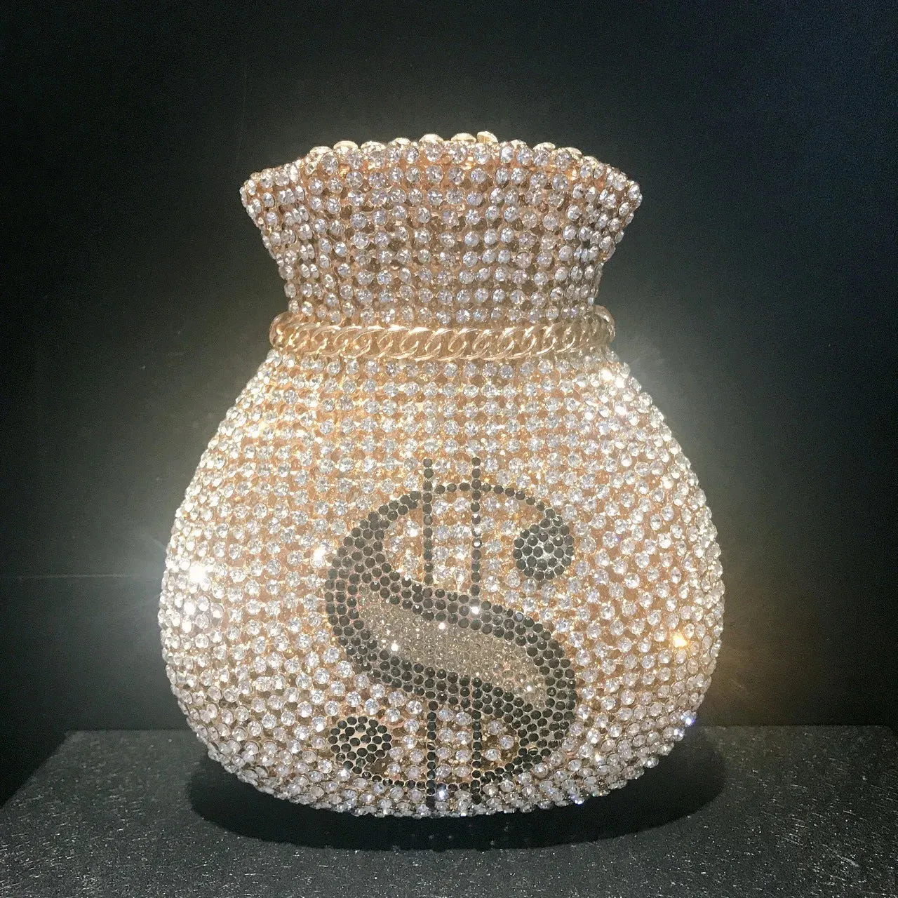 New Women Money Clutch Rhinestones
