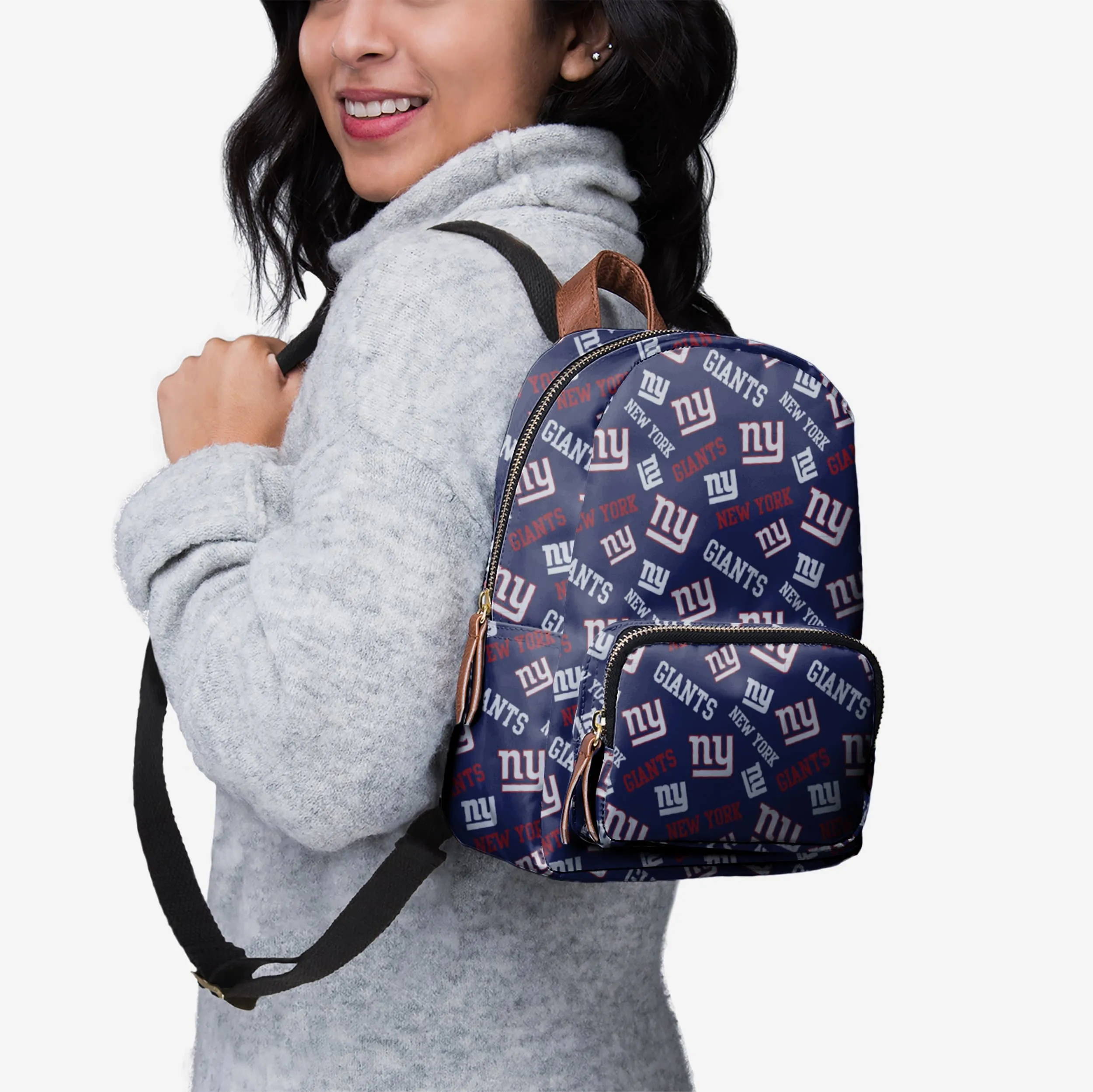 New York Giants Printed Collection Mini Backpack