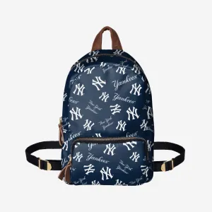 New York Yankees Printed Collection Mini Backpack