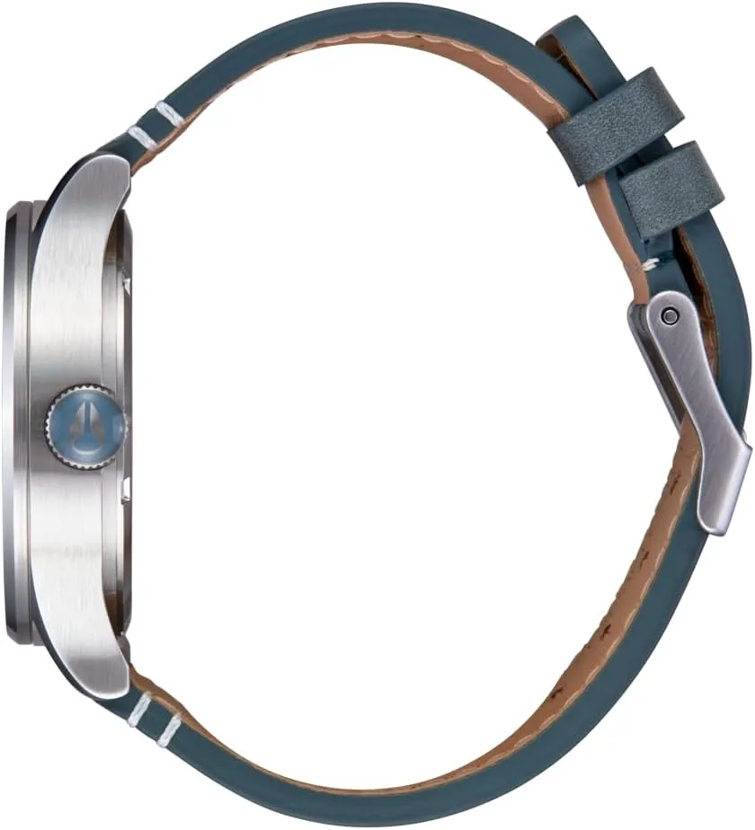 Nixon Men's A105 Sentry 42mm Stainless Steel Leather Quartz Movement Watch