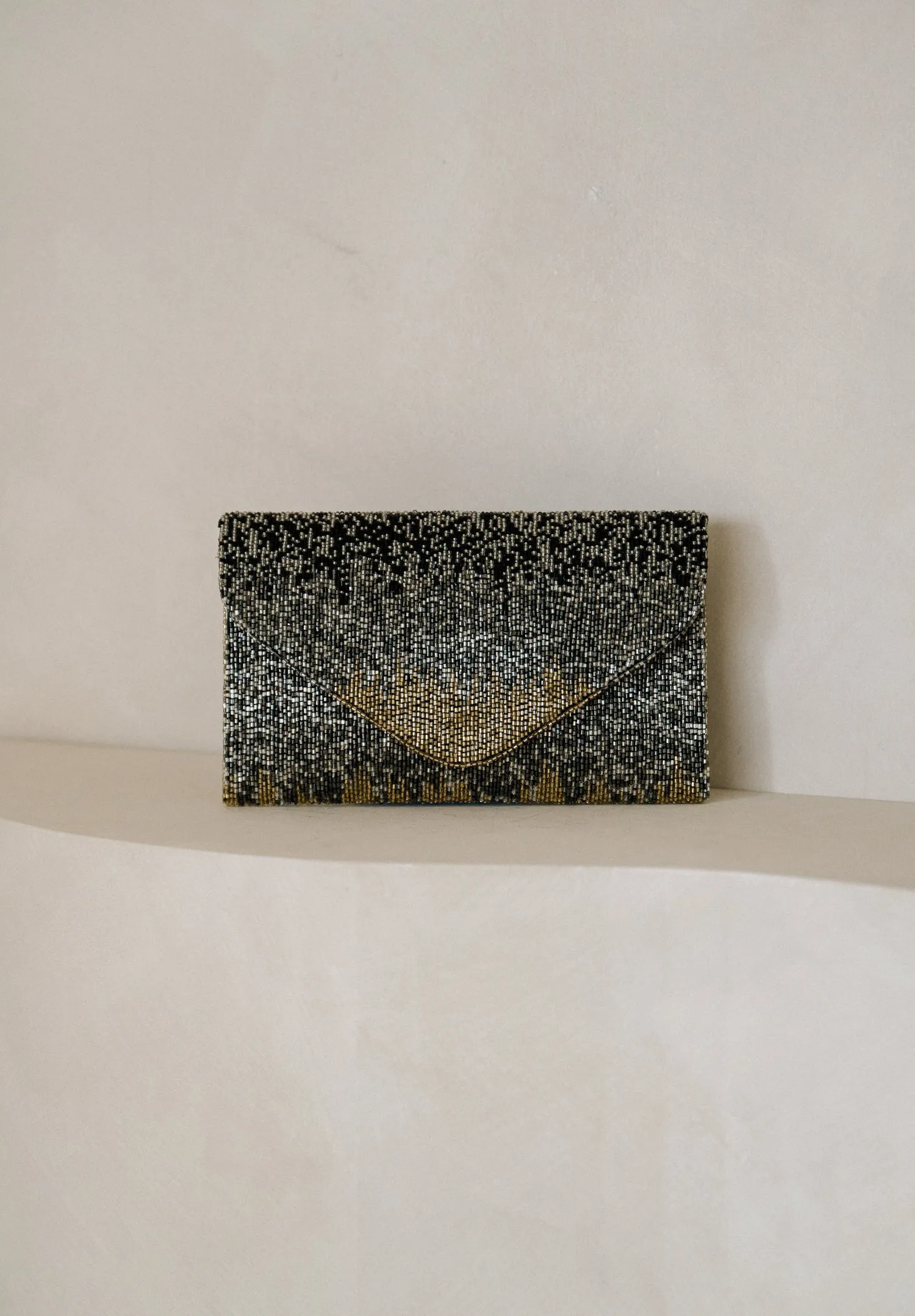 Ombre Skies Beaded Handbag (Preorder)