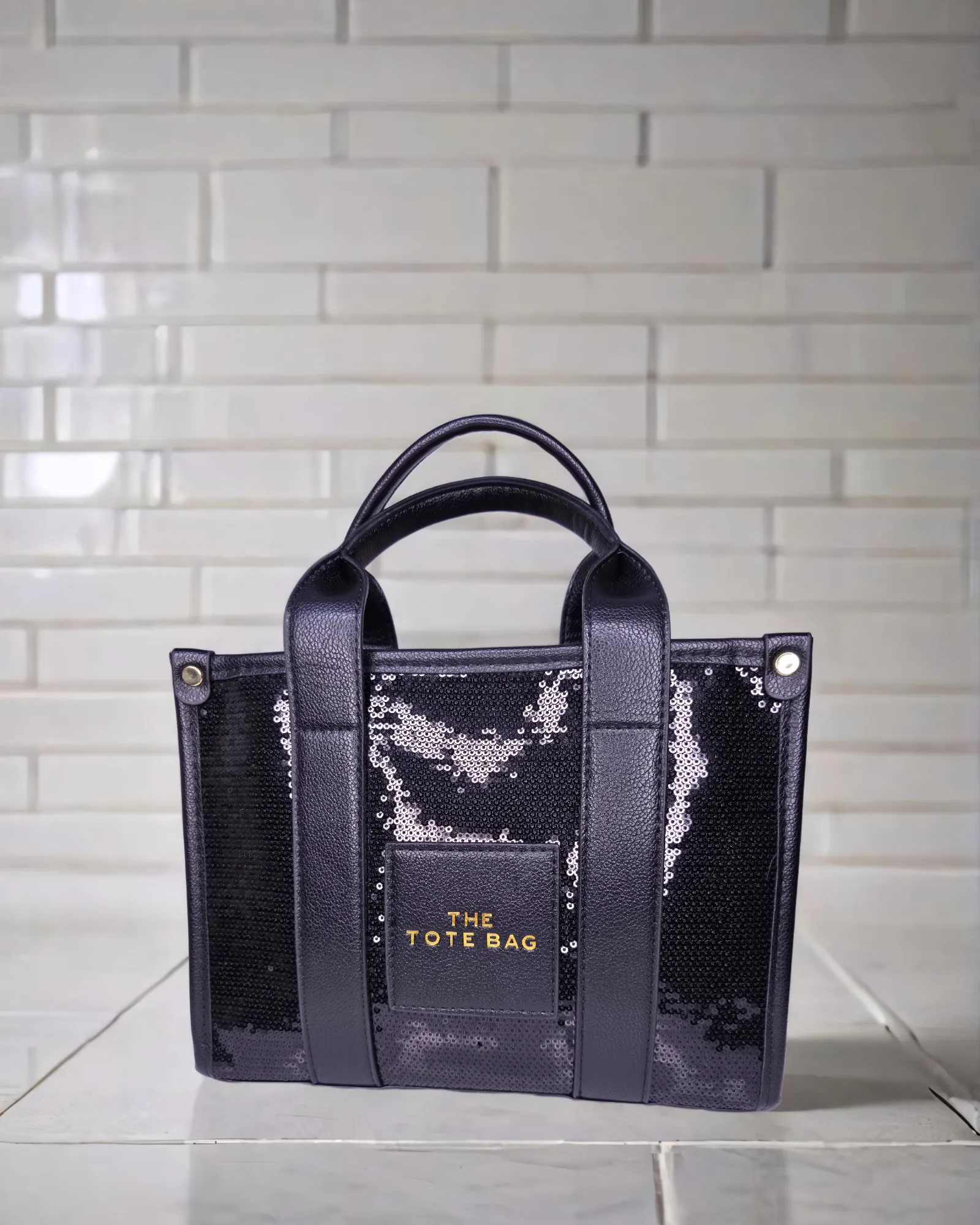 Party wear Sequenced tote bag