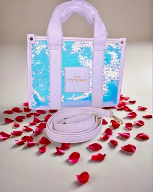 Party wear Sequenced tote bag