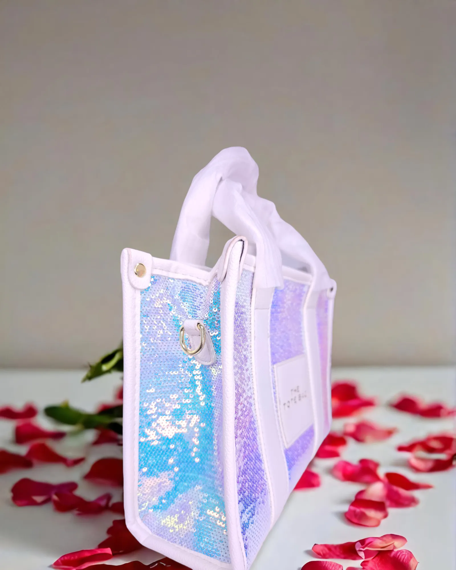 Party wear Sequenced tote bag