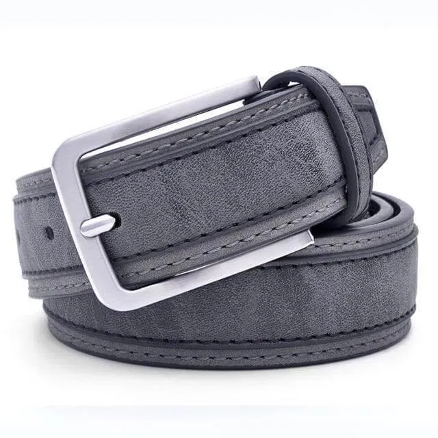 Patchwork Mens Belt - Designer Casual Fashion Accessory