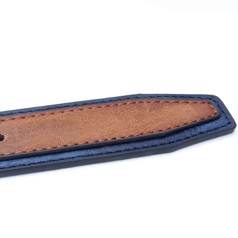 Patchwork Mens Belt - Designer Casual Fashion Accessory