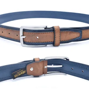 Patchwork Mens Belt - Designer Casual Fashion Accessory