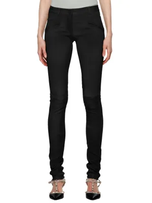 Patchy Trendy Leather Pants