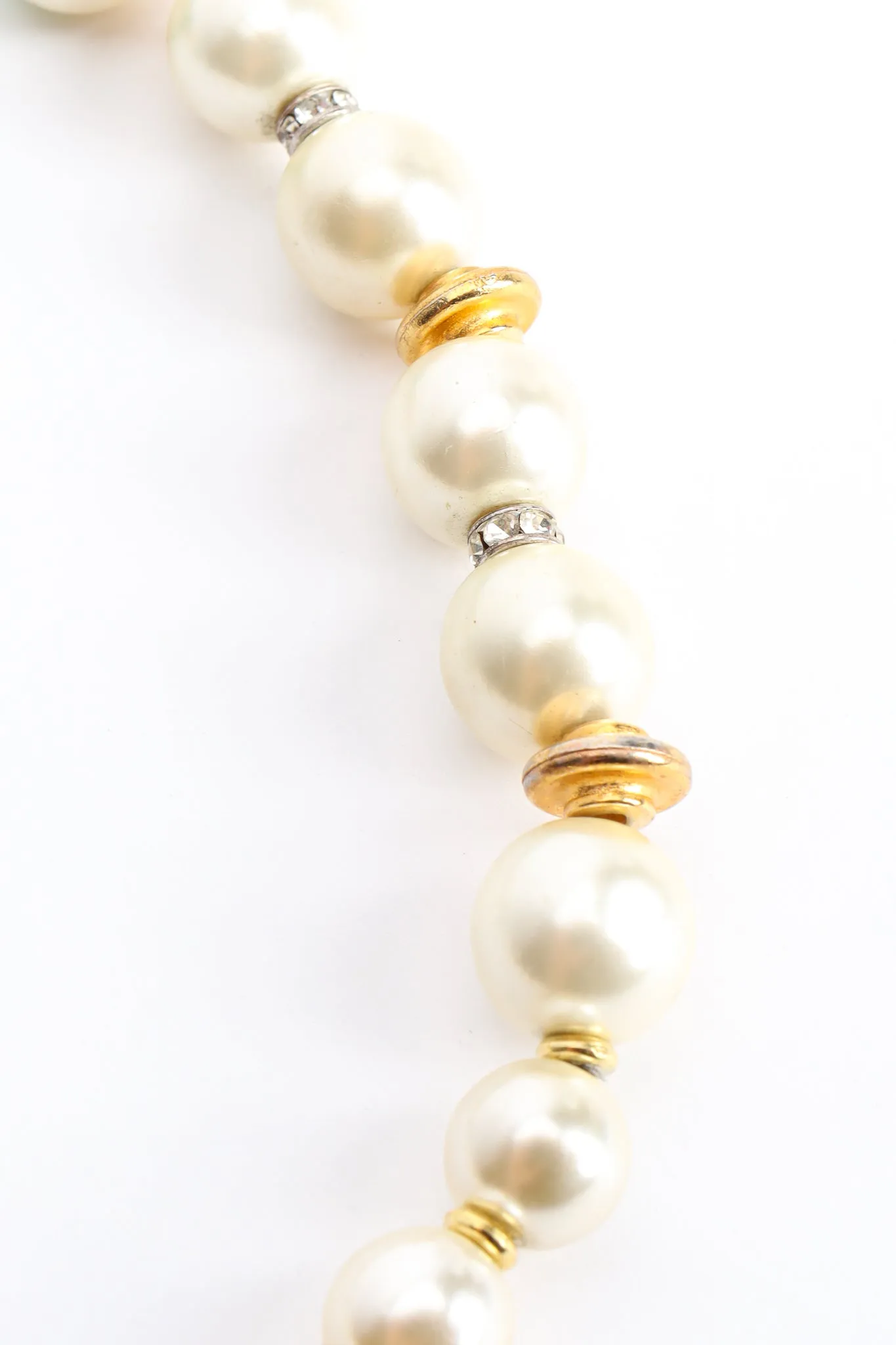 Pearl Shield Pendant Necklace
