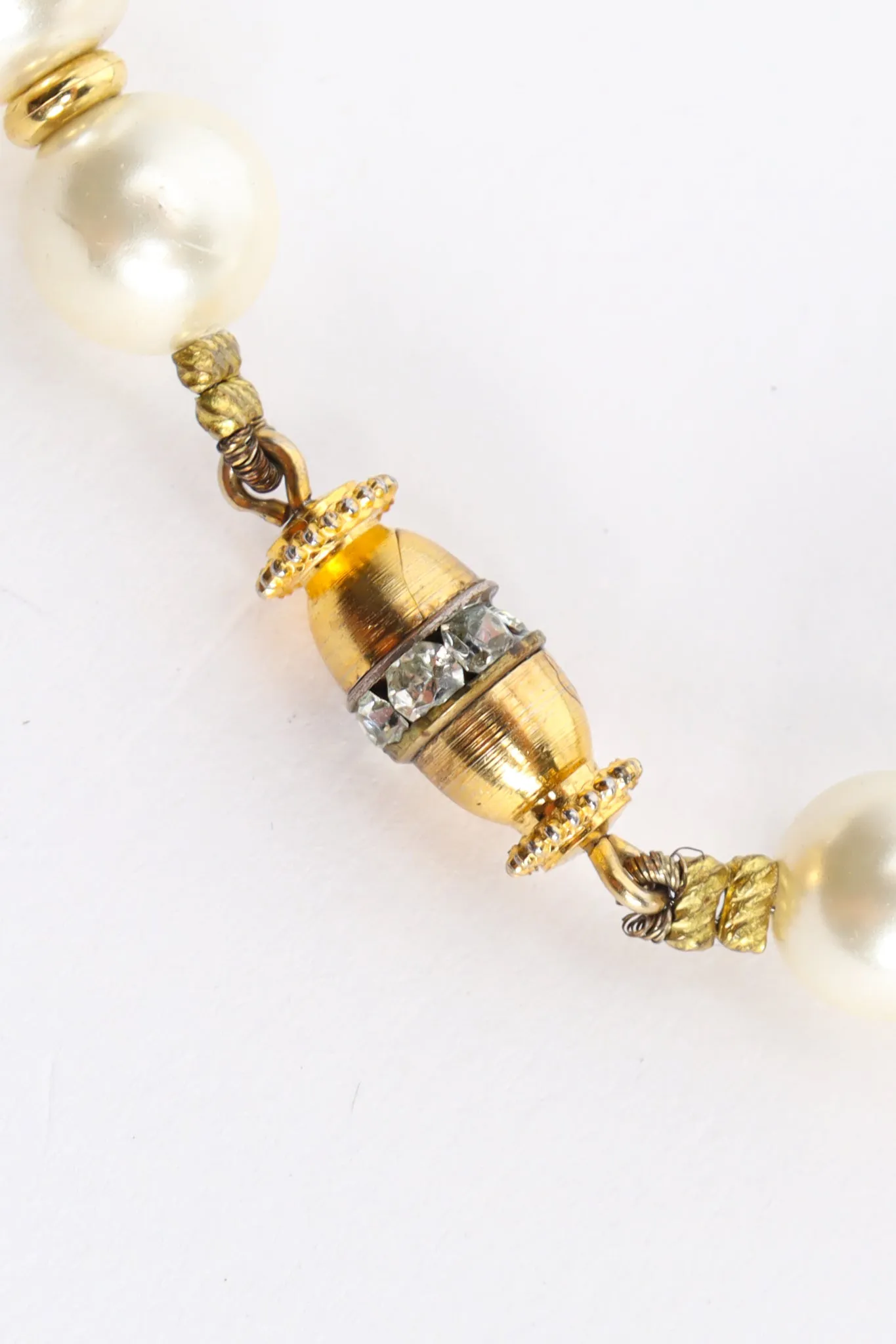 Pearl Shield Pendant Necklace