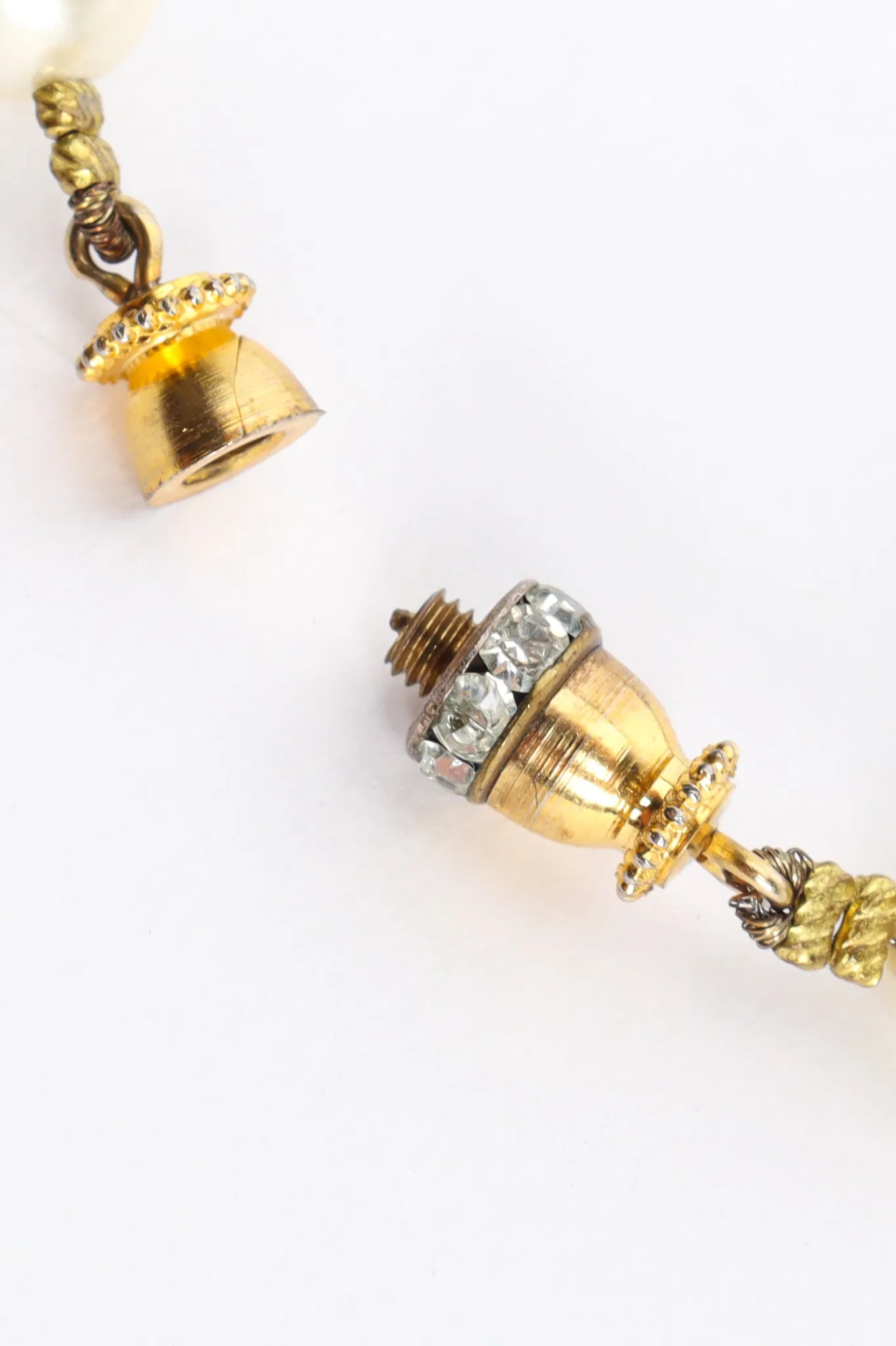 Pearl Shield Pendant Necklace