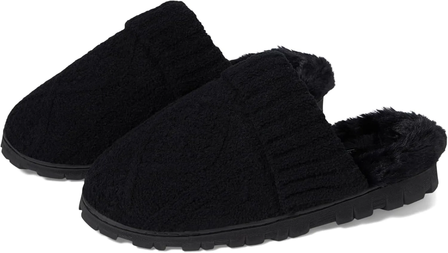 PJ Salvage Women's Loungewear Cable Knit Robe Slipper Pajama Bottom