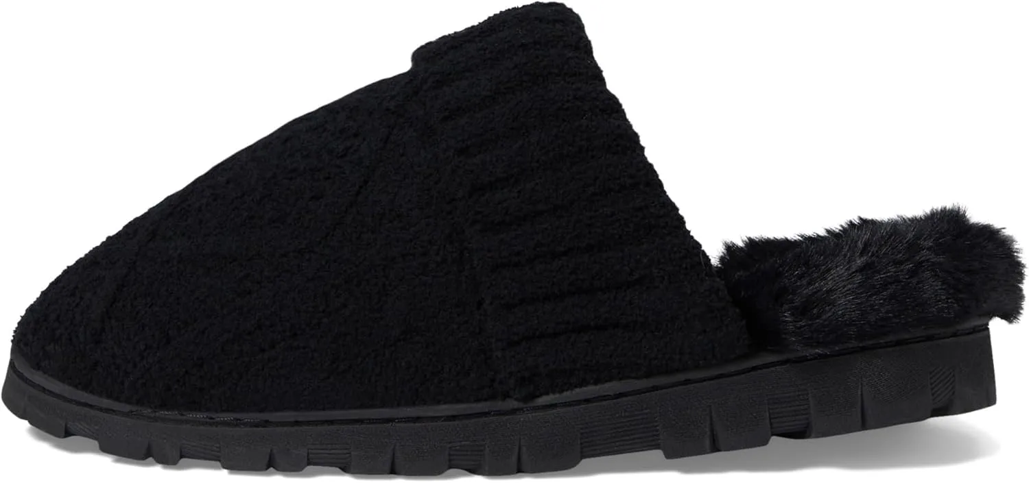 PJ Salvage Women's Loungewear Cable Knit Robe Slipper Pajama Bottom