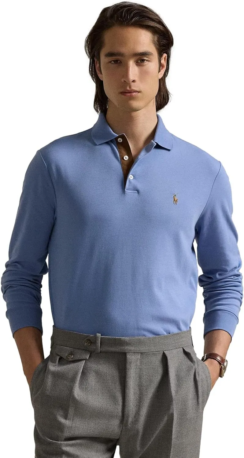 Polo Ralph Lauren Classic Fit Long Sleeve Soft Touch Polo