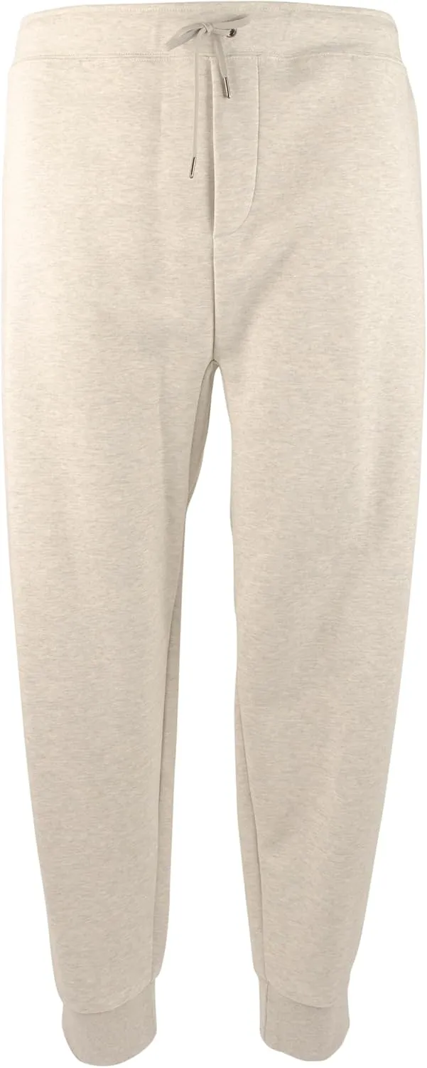 POLO RALPH LAUREN Men's Big & Tall Double Knit Jogger Pant GryH XLT Grey Heather
